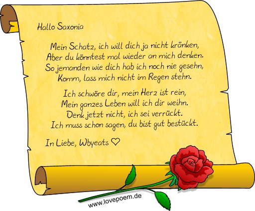 Liebesgedicht